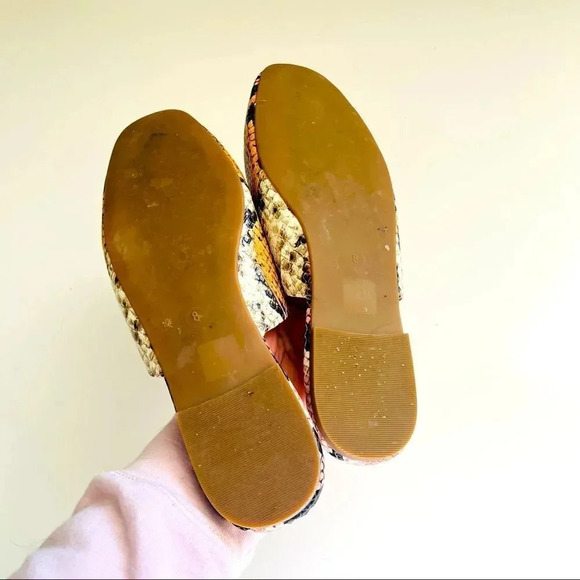 Madewell The Cory Mule In Snake Embossed Leather - Picture 8 of 9